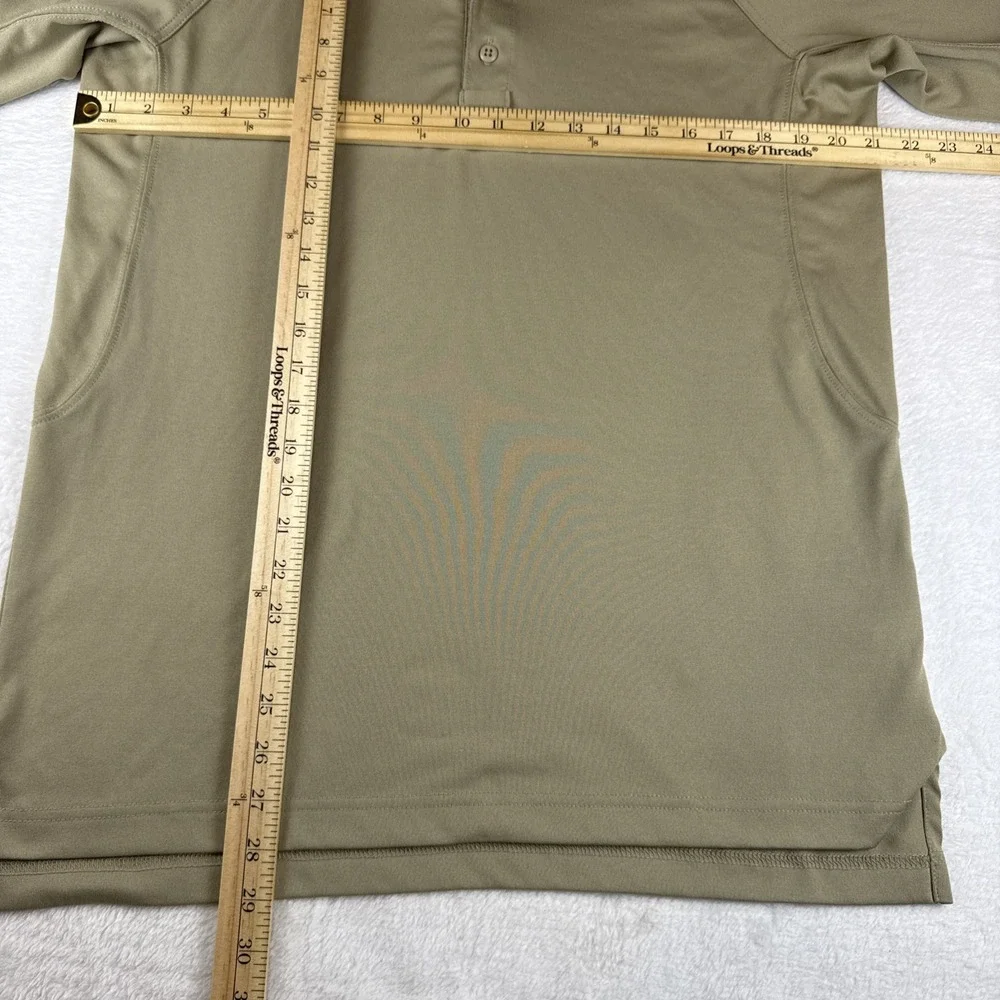 511 Tactical Series Polo Shirt Mens Medium Tan Short Sleeve Performance Workwear - Picture 4 of 4